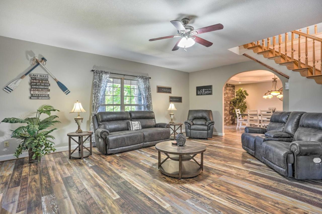Spacious Group-Friendly Georgia Home On Lake Trenton المظهر الخارجي الصورة