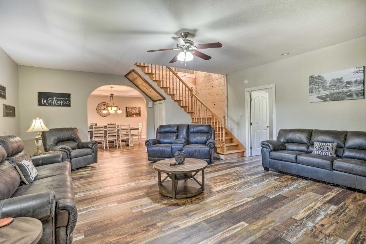Spacious Group-Friendly Georgia Home On Lake Trenton المظهر الخارجي الصورة